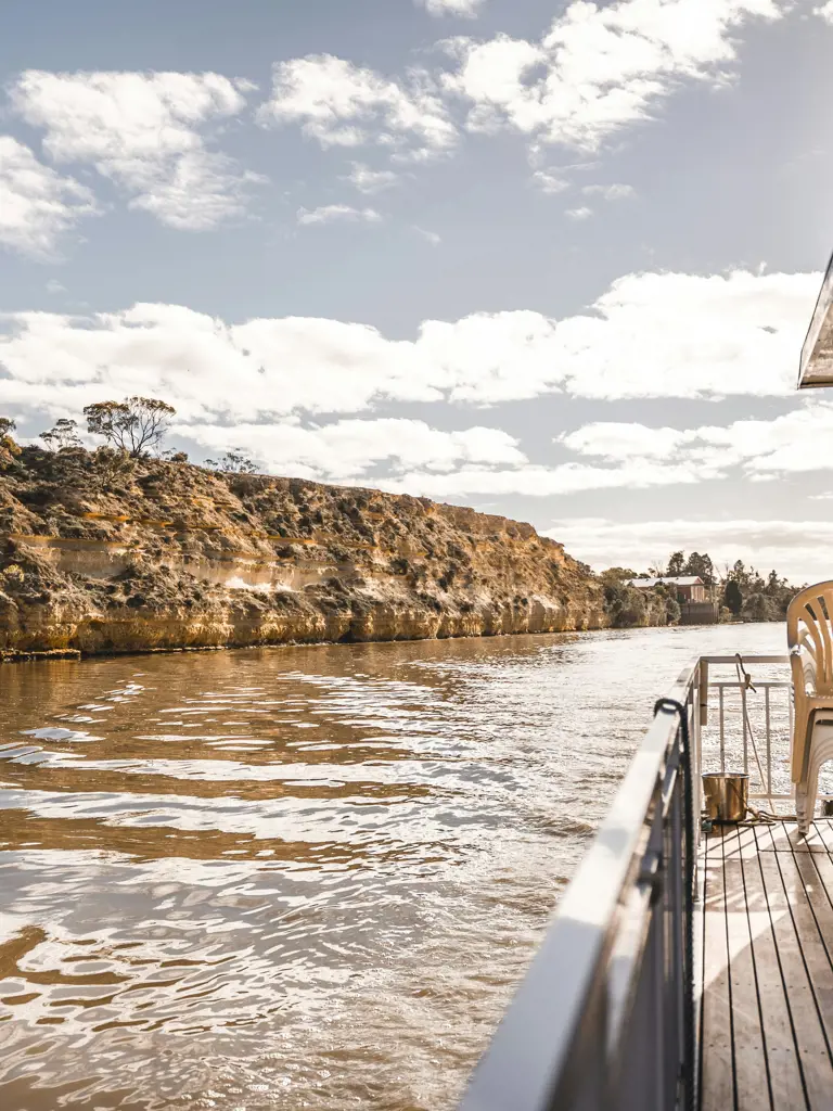 Wandern am Murray River in Australien